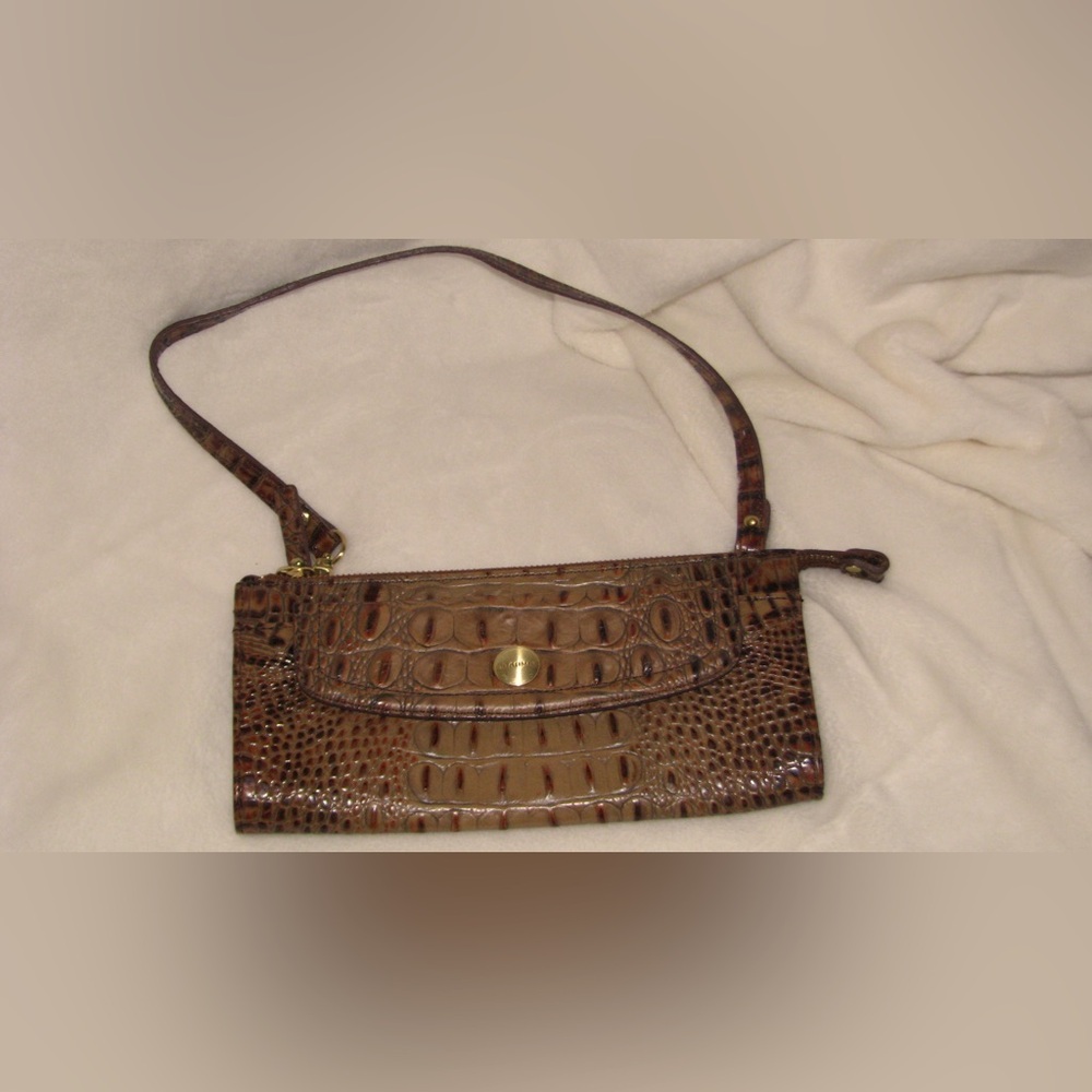 Brahmin Clutch Rory Toasted Almond
